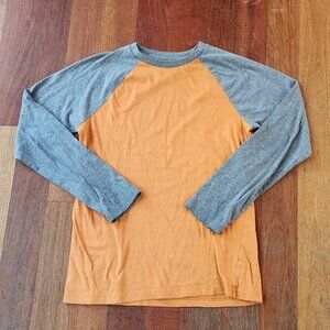 urban pipeline Gray/Orange Thin Long Sleeve Jersey Size Large